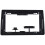 2X Frame de Rádio de Carro de 9 Polegadas para  NAVARA D40 2006-2012 Kit Dash Instalar Facia Console Bezel Adapter 7