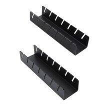 Acrylic 14-Slot Baseball Hat Holder Stand – Black, 29x7.6x5.8cm