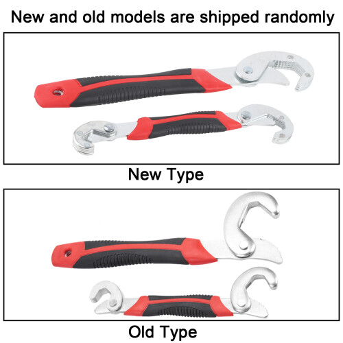 Magic Wrench Set 2 Pcs Multi-Function Double Head Hand Spanners Universal 2
