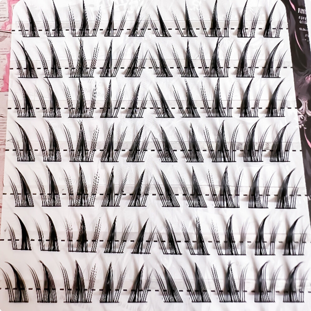Zhouq-Outdoors Anime Diy Lashes For Beginners 50Pcs