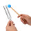 Aluminum Medical Tuning Fork 528Hz Nervous System Testing Silver 17.5cm 6