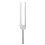Aluminum Medical Tuning Fork 528Hz Nervous System Testing Silver 17.5cm 14