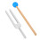 Aluminum 528Hz Tuning Fork with Mallet - Nervous System Testing 12
