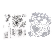 Stempel und Stanzformen für die Kartenherstellung DIY Scrapbooking Kunsthandwerk Stanzstempel Kunstbedarf Metallstanzformen (5489)