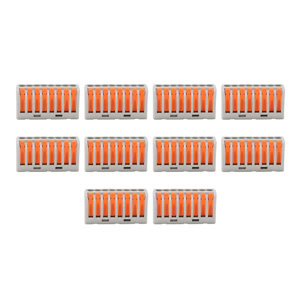 10Pcs Wire Block Clamp Terminal 0.1-4.0Mmâ², 400V, 32A, Pct218 4971391112077
