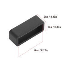 High-quality Silicone Watch Belt Safety Buckle 18mm Replacement Accessory