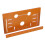 28x15cm Woodworking Cutting Machine Base Plate, 4 Inch Guide Plate 1