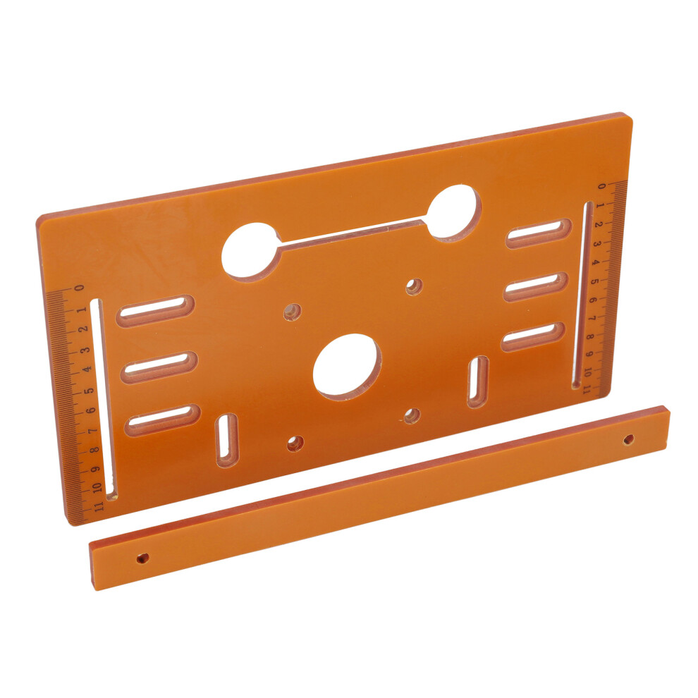 28X15cm Circular Saw Guide Base Plate For Woodworking, 4 Inch Compatible 4601391112561