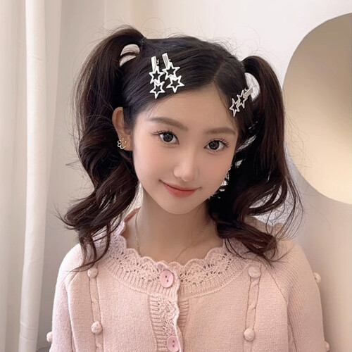 (1) Mädchen Haarspangen Set 50er 2