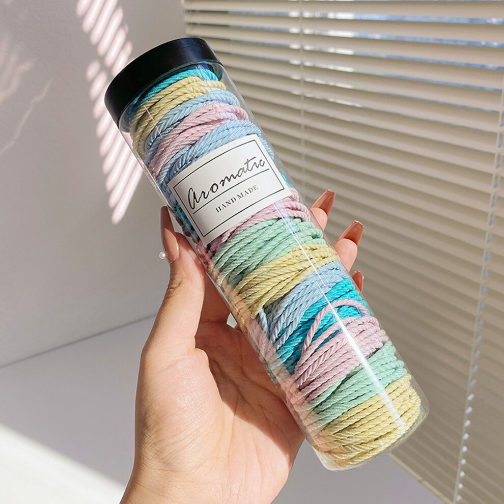 Roc-Electron (1) 50Pcs Elastic Hair Ties For Women & Girls - Durable