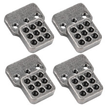 WPL RC-Auto Stoßdämpfer Aluminiumlegierung Halterung für C14 C24 D90 Upgrade-Teile