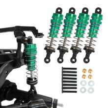 Metallische RC-Stoßdämpfer für MN G500/BRABUS 80mm Grün 4 Stück