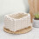 (White) 2PCS Small Woven Storage Baskets for Nursery 2