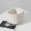 (White) 2PCS Small Woven Storage Baskets for Nursery 5