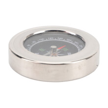 Portable Stainless Steel Compass for Hiking and Outdoor Travel