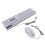 Retro Punk USB Keyboard and Mouse Set, White, 1600DPI 1