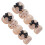 (S) Pink Cat Eye Fake Nails, Unbreakable Manicure Tips 11