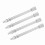 100mm Chrome Valve Extension Rod Set 9