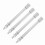 100mm Chrome Tyre Valve Extender Kit 8