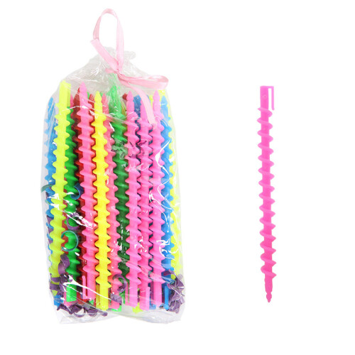 (Small Solid) Hair Curling Rods Set, Safe DIY Hairstyle Tool