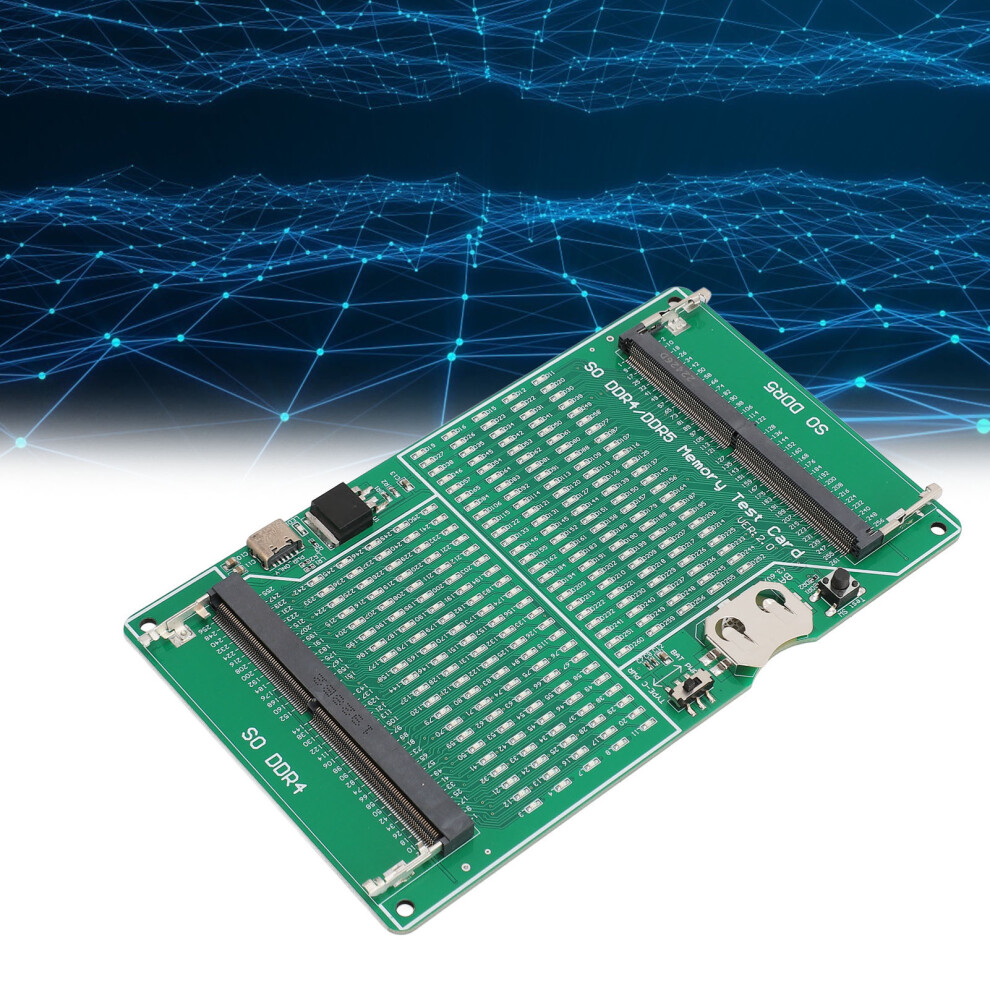 Memory Tester Ddr4 Ddr5 2 In 1 Slot Test Card With Led For Laptop Australia 9331391116843