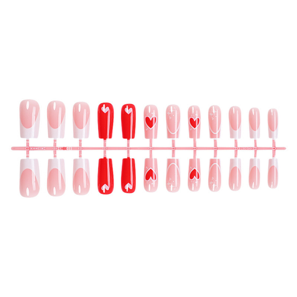 Reach-Tools French Tip Press On Nails - Reusable & Long Lasting