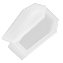 Coffin Zombie Silicone Mold for Dark Mirror Vampire Epoxy DIY Jewelry Box