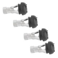 Universal Aluminium Alloy Valve Stem Caps 4 Pack
