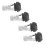 Universal Aluminium Alloy Valve Stem Caps 4 Pack 1