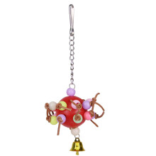 (1334) Colorful Chewable Hanging Ball for Bird Cage Toys