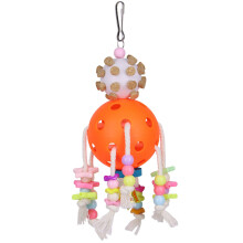(1335) Colorful Chewable Hanging Ball for Bird Cage Toys