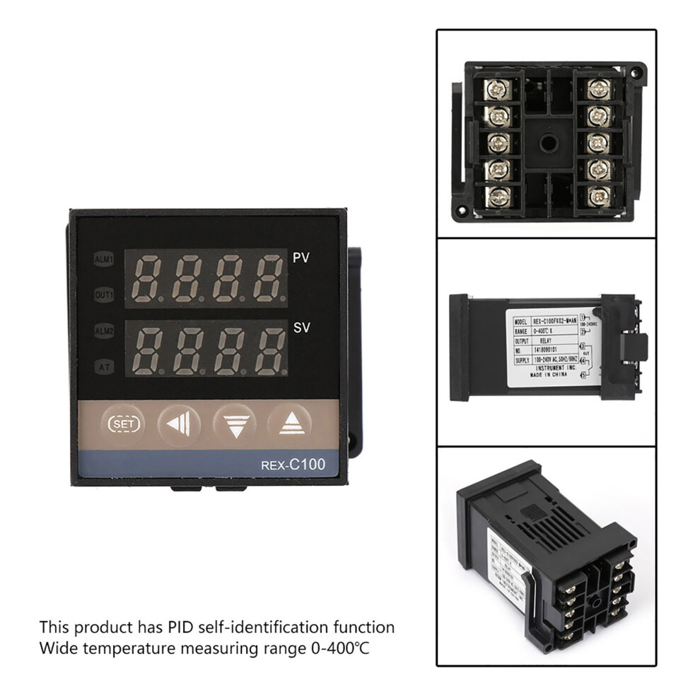 PID Digital Temp Controller Relay 0-400C