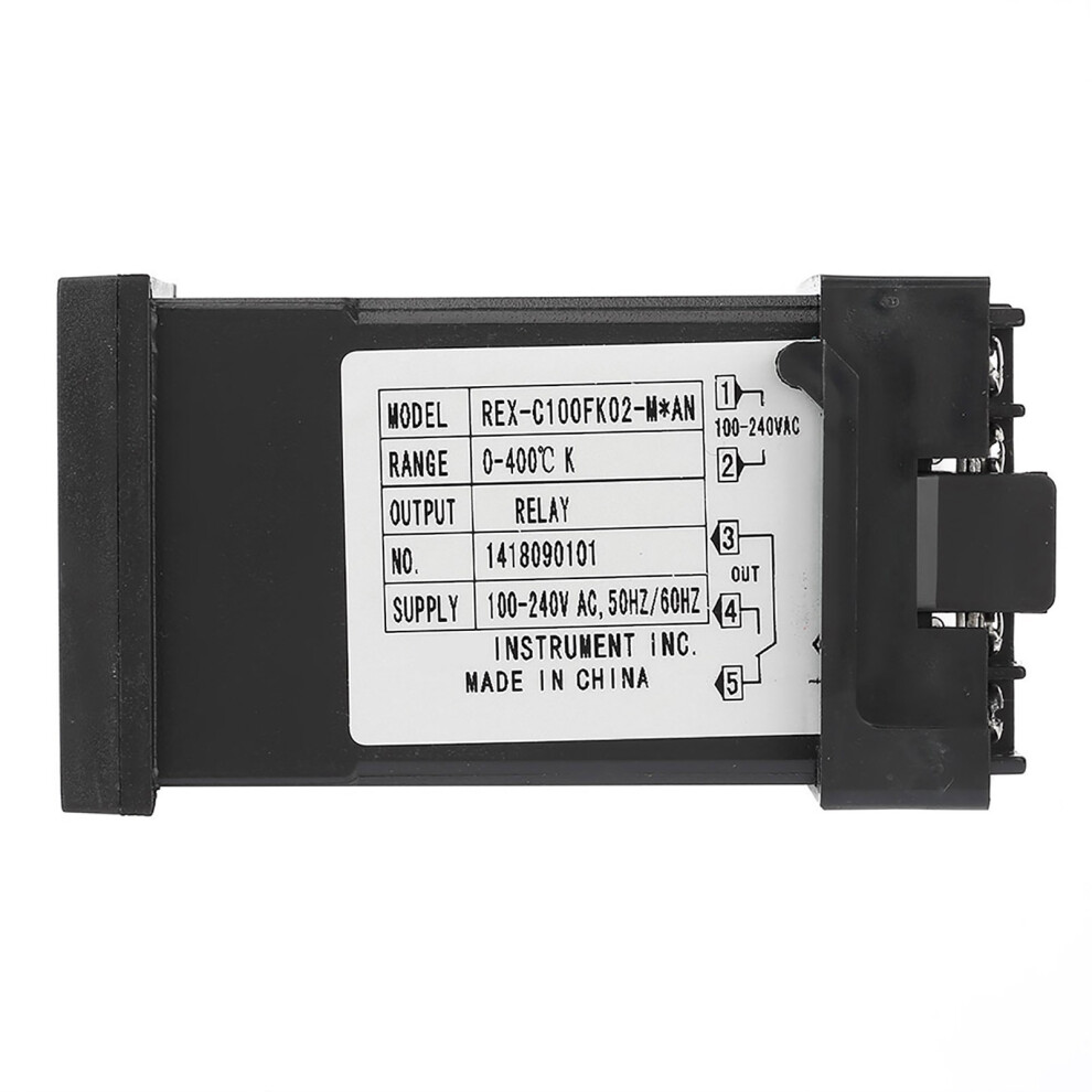 Relay Output PID Temp Controller 0-400C