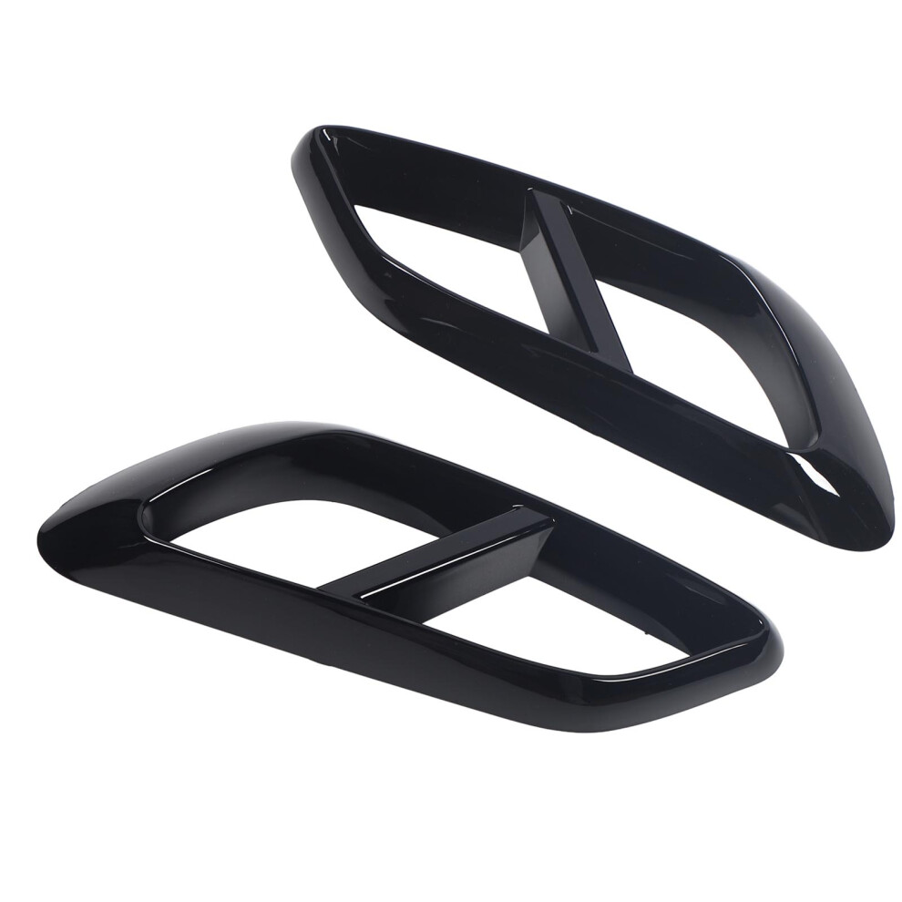 Rear Exhaust Muffler Tail Pipe Cover Trim For E-Class W214 AmgâLine 2023+ Glossy Black 8231391118155