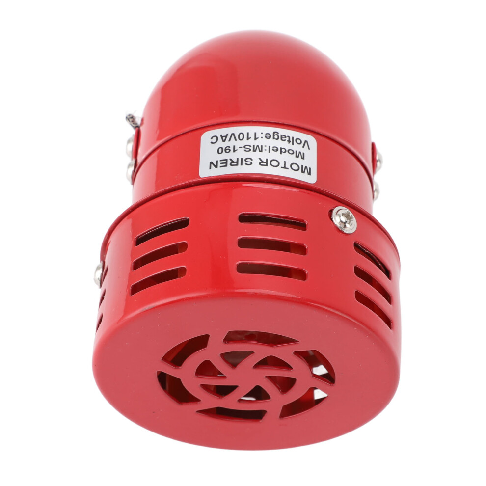 110Db Mini Electric Motor Horn Buzzer Siren 102X75mm 0.90A 4241391118189