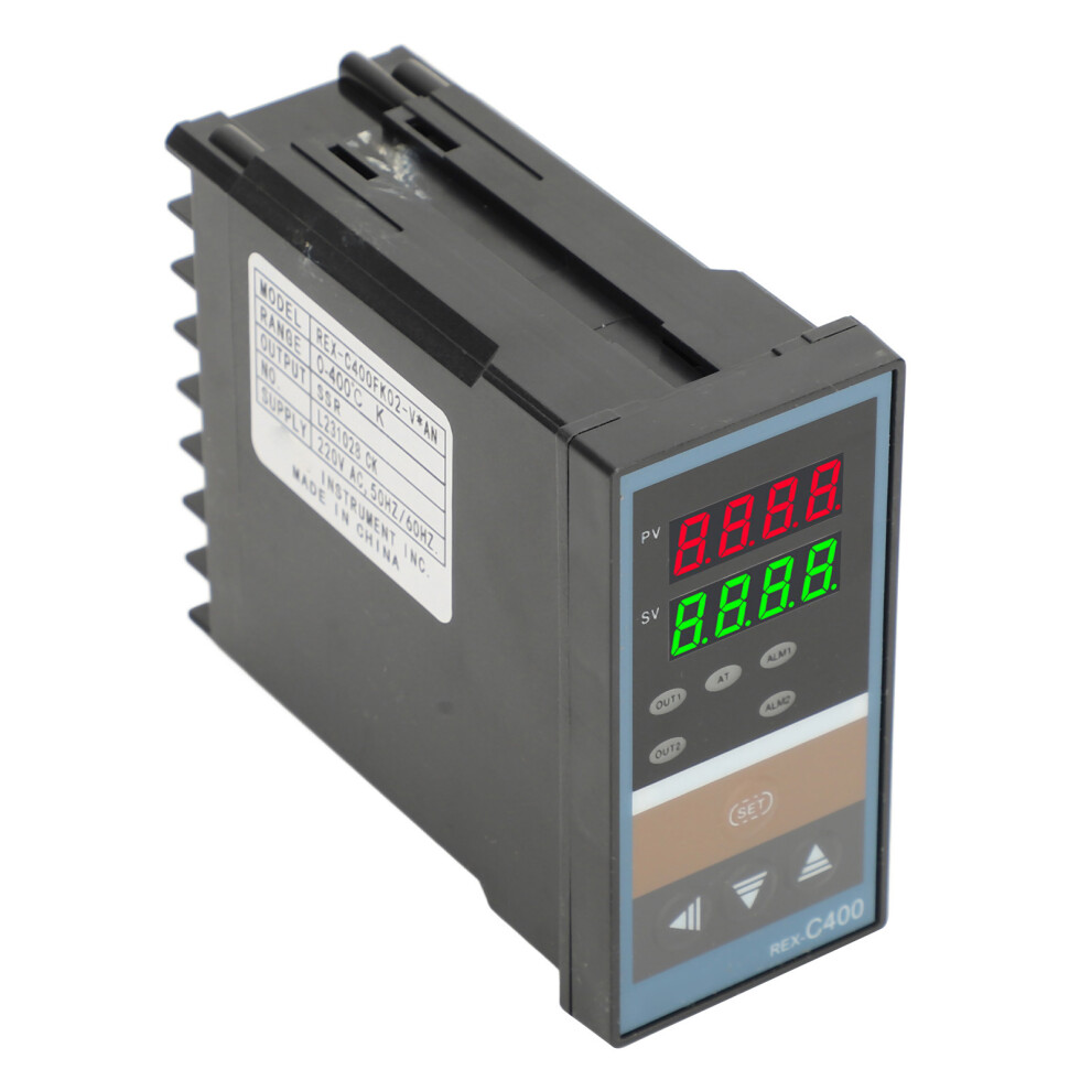 Digital Pid Temperature Controller With Ssr 220V 112X48x96mm 5081391117930