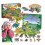 (B) Boys' Engineering Vehicle Christmas Countdown Tearable Calendar Blind Box Set 5