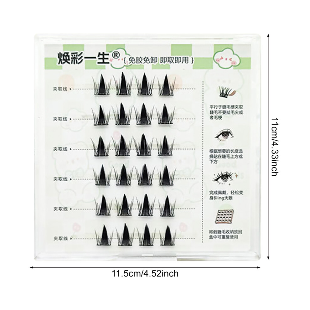 Reach-Tools (Naughty Elf) Easy Glueless Wispy Lashes For Beginners - 50 Chars