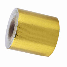 5m x 5cm Car Aluminum Foil Heat Shield Wrap Tape - Golden