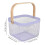 2X Metal Mesh Basket, Multi-Functional Hanging Kitchen Baskets Fruit Basket with Handle 9
