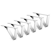(6pcs) Stainless Steel Tablecloth Clips 1-12PCS