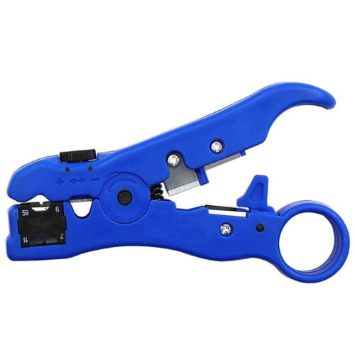 2X Multi-Purpose Coaxial Cable Stripper Cable TV Cable Stripper Wire Stripper 1