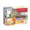 (C) Interactive Play Kitchen Toy with Electromagnetic Stove & Cutting Play Food Set 5
