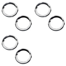 6X Front Fog Light Cover Fog Light Trim Ring for Renegade 2019-2021 6VM61SZ0AA 6VN96SZ0AA