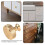 40 Pack 1.2 Inch Brushed Gold Cabinet Knobs Knurled Kitchen Cabinet Knobs Gold Drawer Knobs Round Dresser Knobs 7