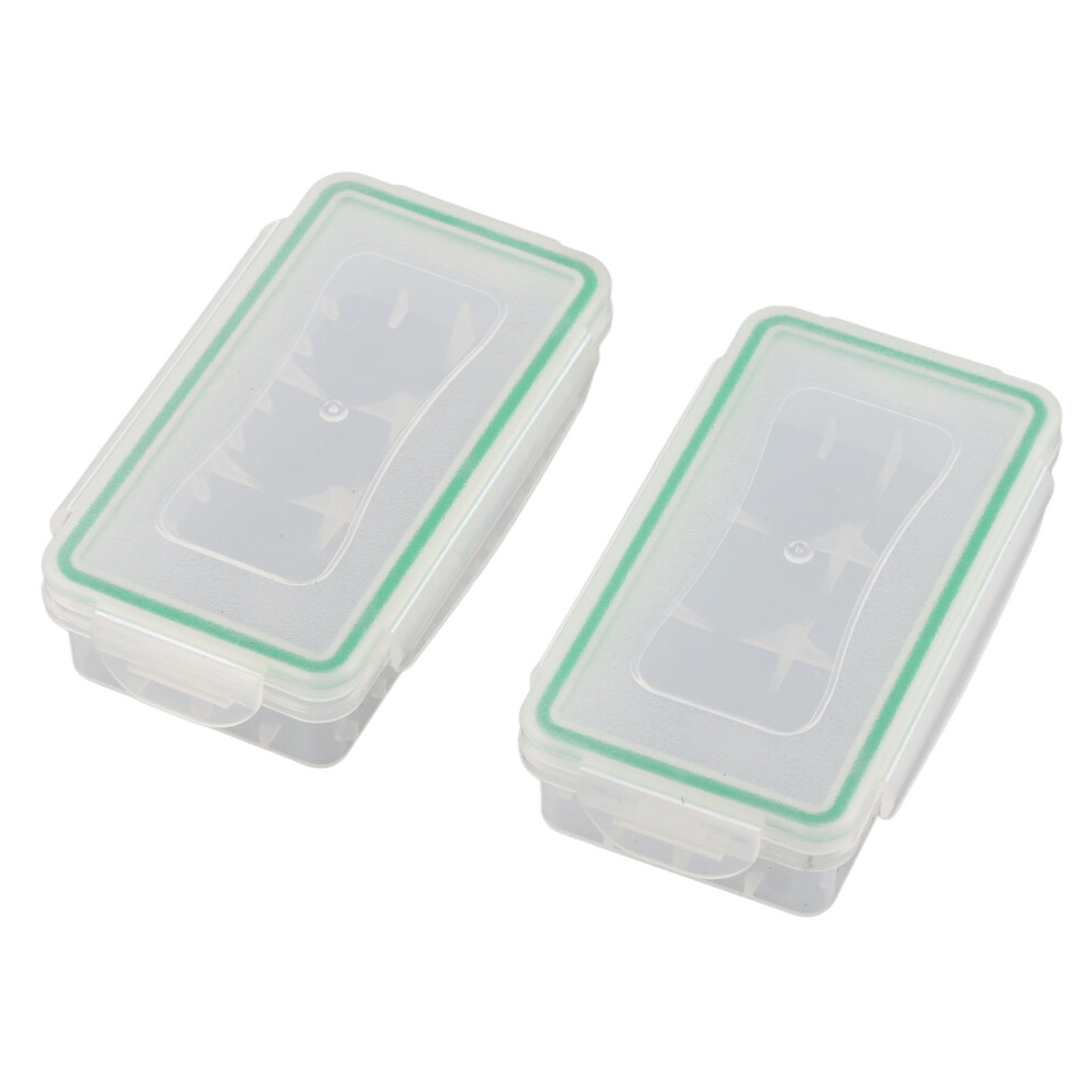 Abs 18650 Battery Protector Case 2Pcs 7340572867377