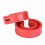 Red 2pc Car Shock Absorber Buffer Spring Set, 175mm Diameter 8