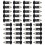 120 Pcs Fastener Mount Pin for  Socket LGA 775 CPU Heatsink Cooling Fan 4