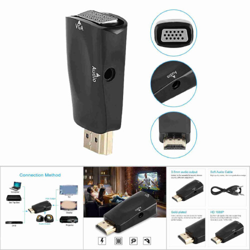 HDMI auf VGA Adapter 1080P 1