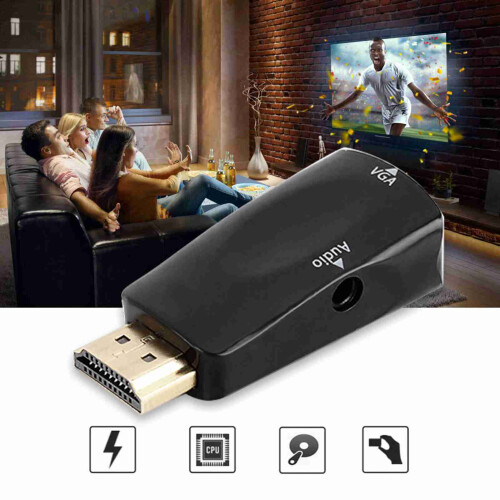 HDMI zu VGA mit Audioausgang